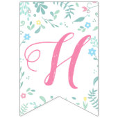 Alice in Wonderland Tea Party Birthday Banner (Tweede vlag)