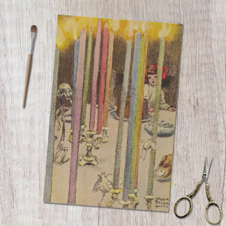 Alice in Wonderland Tea Party Candles Tissuepapier
