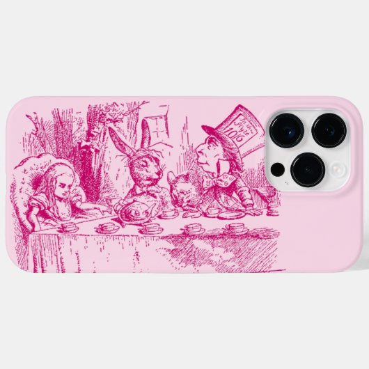 Alice in Wonderland Tea Party Case-Mate iPhone Case (Achterkant (horizontaal))