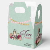  Alice in Wonderland Tea Party Custom Party Bedankdoosjes (Geopend)