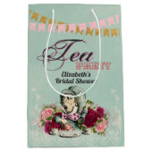  Alice in Wonderland Tea Party Custom Party Medium Cadeauzakje (Voorkant)