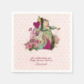  Alice in Wonderland Tea Party Custom Party Servet (Voorkant)