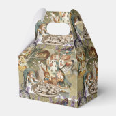 Alice in Wonderland Tea Party Gasten Bedankdoosjes (Voorkant Zijde)