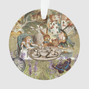 Alice in Wonderland Tea Party Gasten Ornament