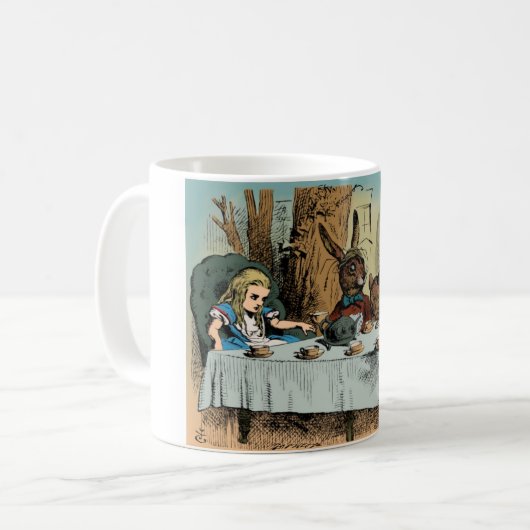 Alice in Wonderland Tea Party Mok (Voorkant links)
