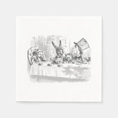 Alice in Wonderland Tea Party Papier Servet (Voorkant)