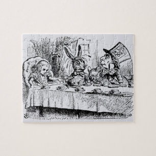  Alice in Wonderland, Tea Party Scene Legpuzzel
