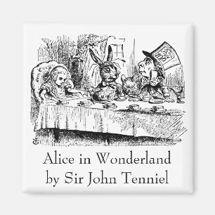  Alice in Wonderland, Tea Party Scene Magneet