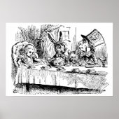  Alice in Wonderland, Tea Party Scene Poster (Voorkant)