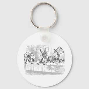 Alice in Wonderland Tea Party Sleutelhanger