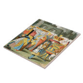 Alice in Wonderland Tegeltje (Zijkant)