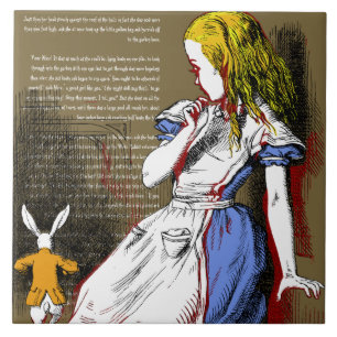 Alice in Wonderland Tegeltje