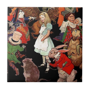 Alice in Wonderland Tegeltje