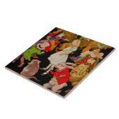 Alice in Wonderland Tegeltje (Zijkant)