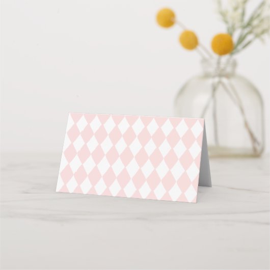 Alice in Wonderland Tent Place Card (Achterkant)