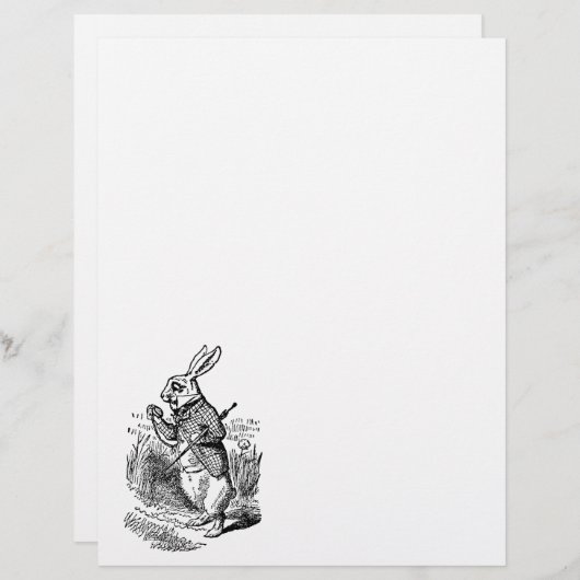 Alice in Wonderland, The White Rabbit Watch (Voorkant / Achterkant)