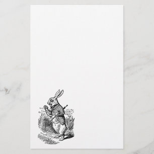  Alice in Wonderland, The White Rabbit Watch Briefpapier