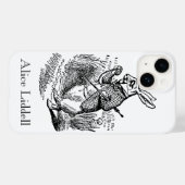  Alice in Wonderland, The White Rabbit Watch Case-Mate iPhone Case (Achterkant (horizontaal))
