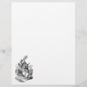  Alice in Wonderland, The White Rabbit Watch Flyer (Voorkant)