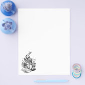  Alice in Wonderland, The White Rabbit Watch Flyer (Enkel)