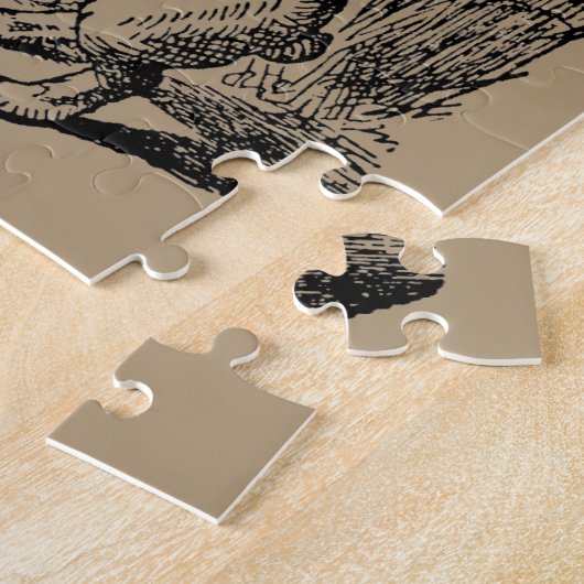  Alice in Wonderland, The White Rabbit Watch Legpuzzel (Zijkant)