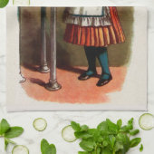 Alice in Wonderland Theedoek (Gevouwen)