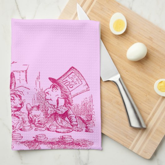  Alice in Wonderland Theedoek (Quarter Fold)