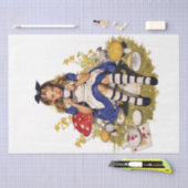 Alice in Wonderland theetijd Tissuepapier (Craft)