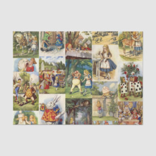 alice in wonderland tissuepapier