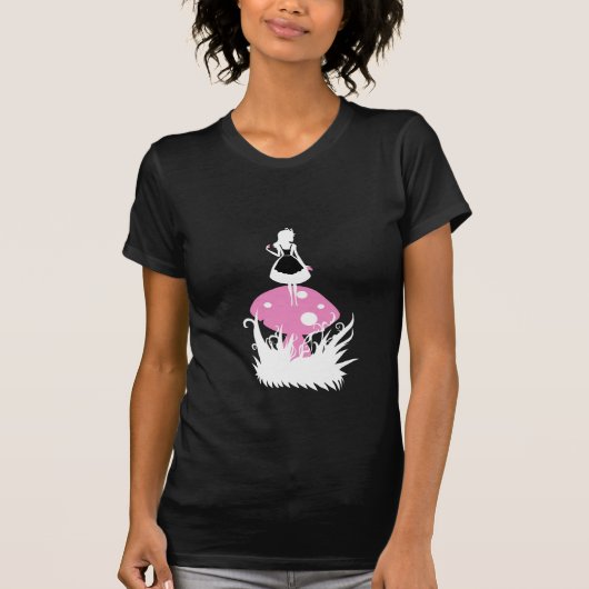 Alice in Wonderland Tshirt (Voorkant)
