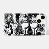 Alice in Wonderland, Tweedledum Tweedledee Case-Mate iPhone Case (Achterkant (horizontaal))