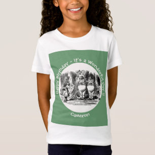 Alice in Wonderland Tweedledum & Tweedledee feest T-shirt