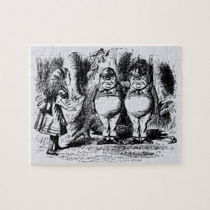  Alice in Wonderland, Tweedledum Tweedledee Legpuzzel