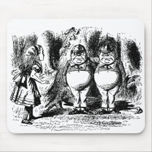 Alice in Wonderland, Tweedledum Tweedledee Muismat