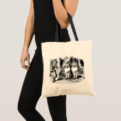Alice in Wonderland, Tweedledum Tweedledee Tote Bag (Voorkant (product))