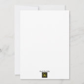 Alice in Wonderland Uitnodigingskaart achterkant Kaart (Achterkant)