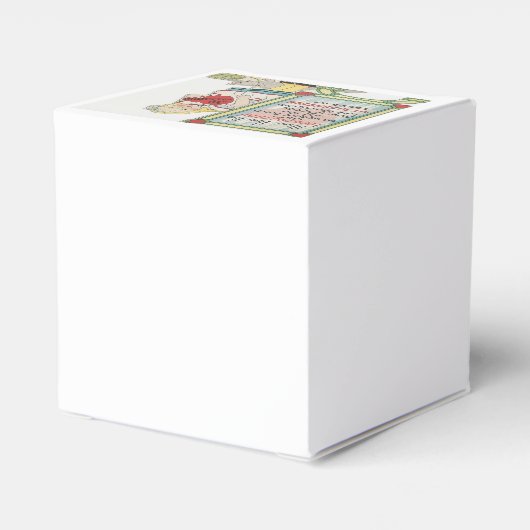 Alice in Wonderland Valentijn Bedankdoosjes (Achterkant)