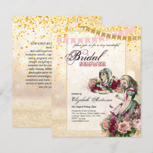 Alice in Wonderland Vrijgezellenfeest Tea Party no