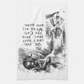 Alice in Wonderland - We zijn allemaal kwaad hier Theedoek (Verticaal)