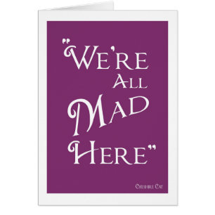 Alice in Wonderland - We zijn allemaal Mad Hier-ka