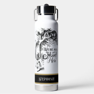 Alice in Wonderland We zijn hier allemaal Mad Waterfles