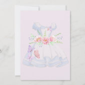 Alice in Wonderland Wedding Save The Date (Achterkant)