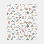 Alice in Wonderland Whimsical Nursery Blanket Fleece Deken (Voorkant)