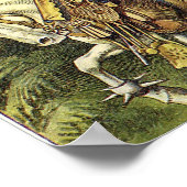 Alice in Wonderland White Knight Print (Hoek)