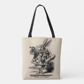Alice in Wonderland White Rabbit als Herald Draagtas (Achterkant)