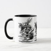 Alice in Wonderland White Rabbit als Herald Mok (Links)