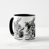 Alice in Wonderland White Rabbit als Herald Mok (Voorkant links)
