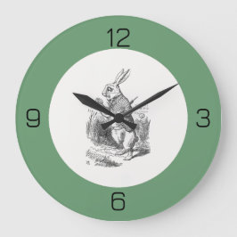 Alice in Wonderland White Rabbit Birthday Party Grote Klok