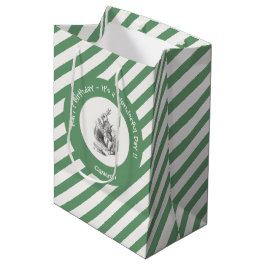 Alice in Wonderland White Rabbit Birthday Party Medium Cadeauzakje