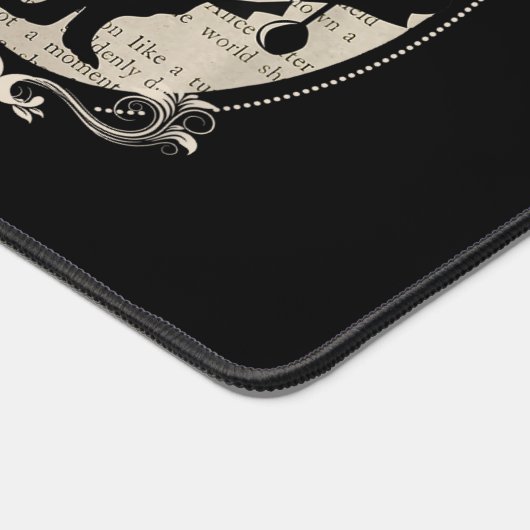 Alice in Wonderland White Rabbit boek Bureaumat (Hoek)